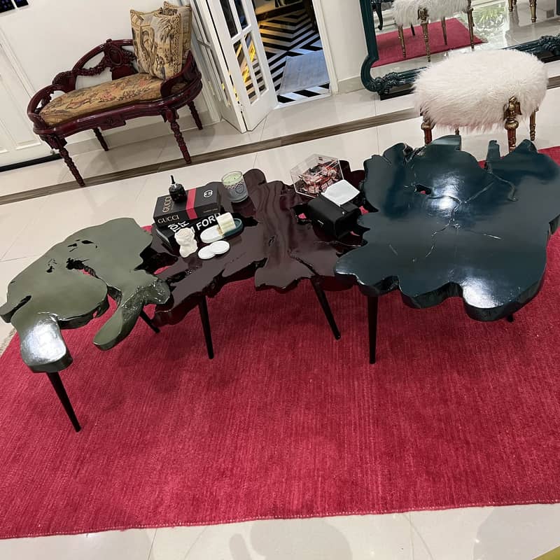 Three central tables 1