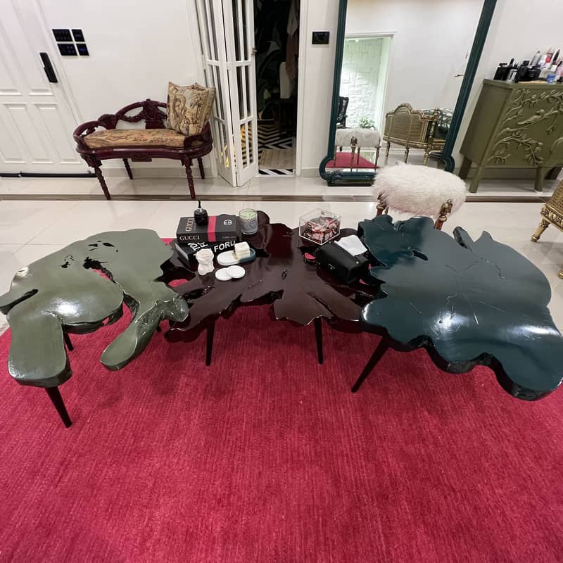 Three central tables 3