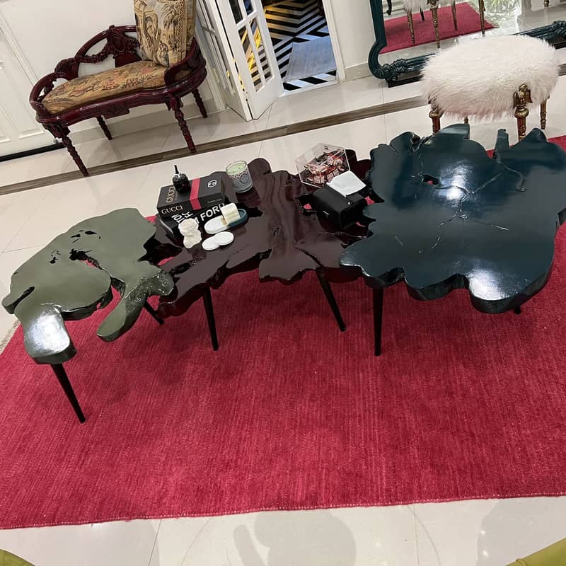 Three central tables 6