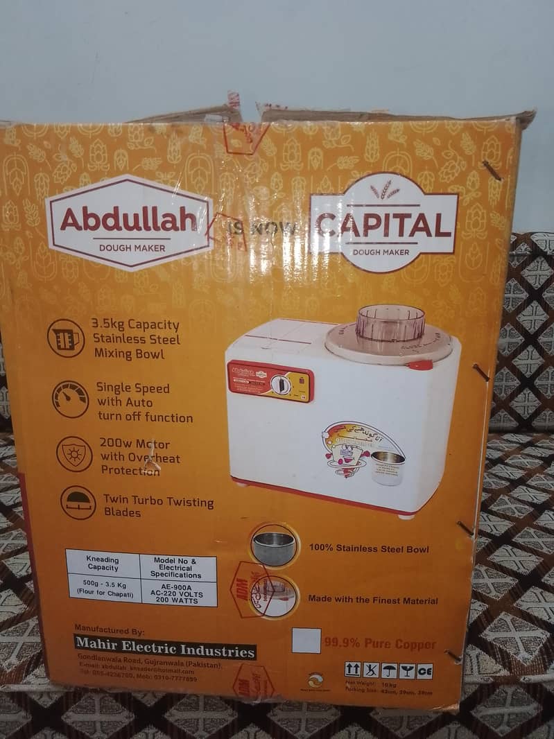 Dough maker. 1