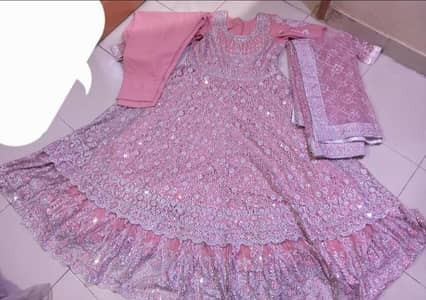 party wear tea pink unused women maxy