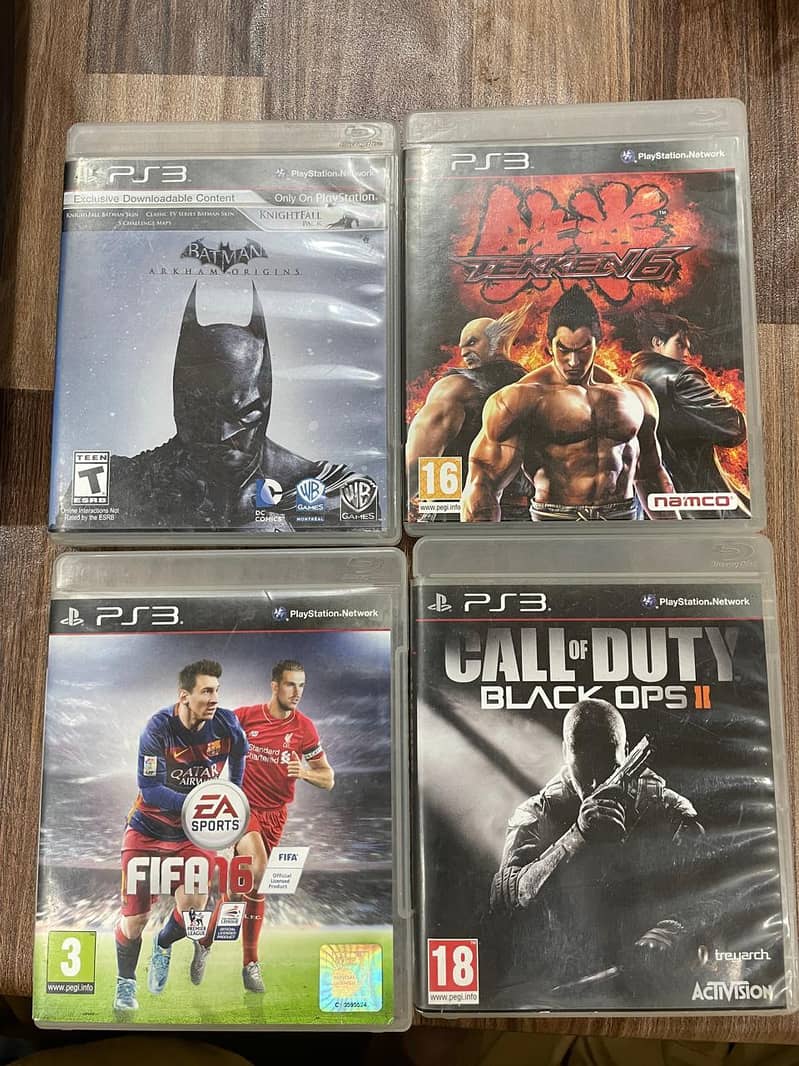 PS3 with CDs 4