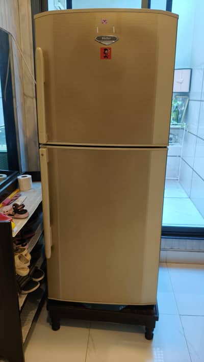 Haier Full Size Refrigerator with Deep Freezer 9/10 Condition
