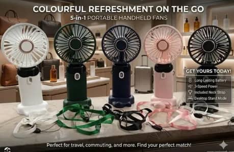 portable mini hand fans 300h mah battery new prodeuct best wuality