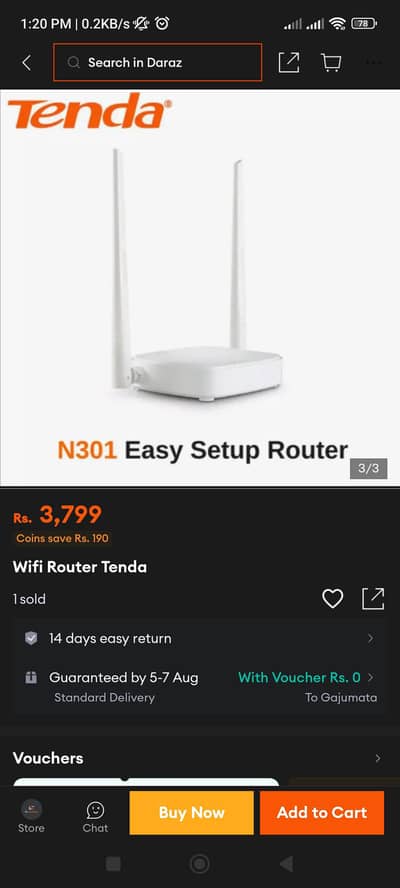 tenda router