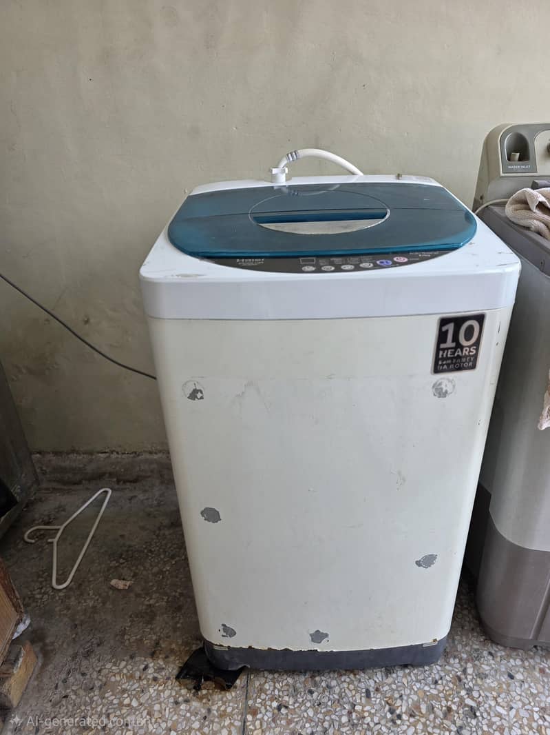 Haier Fully Automatic Washing Machine 1