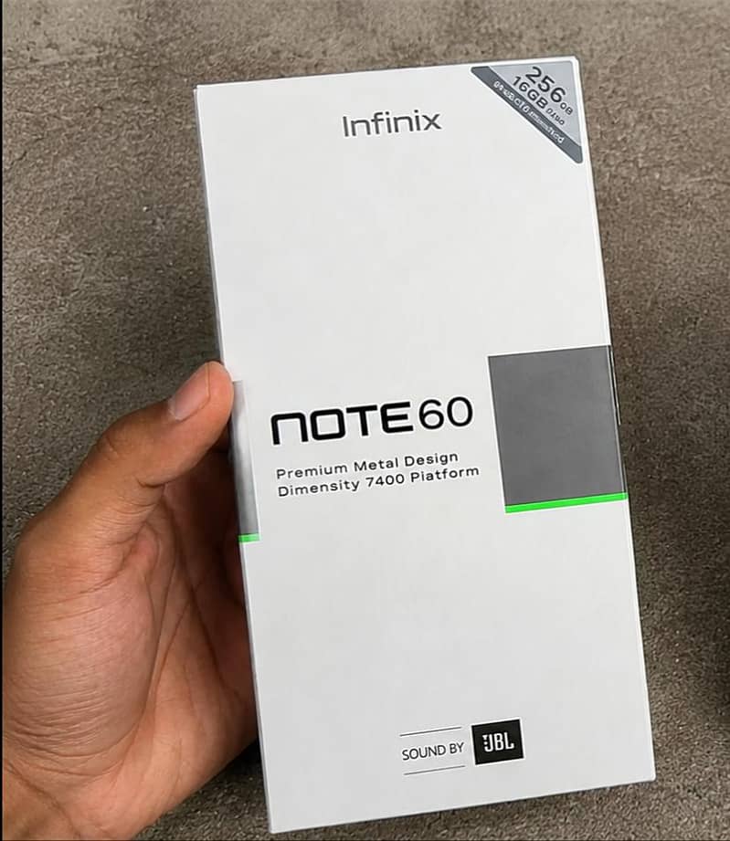 Infinix NOTE 60 1