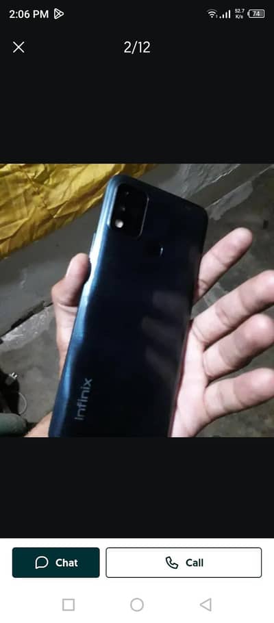 Infinix Hot 10 Play 4 64 with box and charger