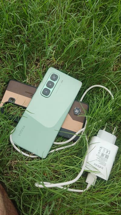 Infinix Hot 50 Pro Plus with charger
