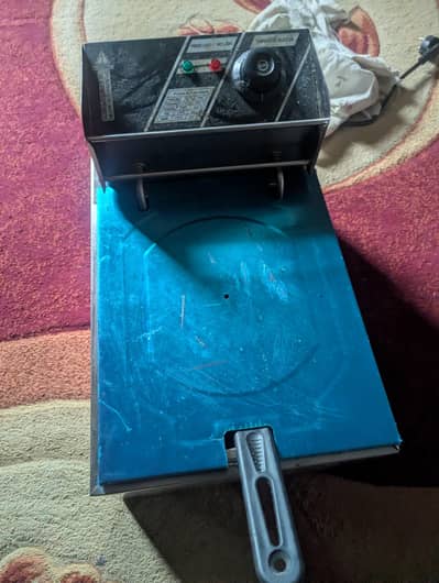 deep fries fryer with temperature