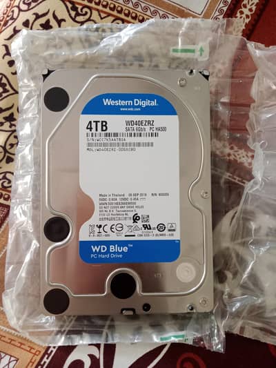 Western blue 4 TB internal Hard drive. 100% health