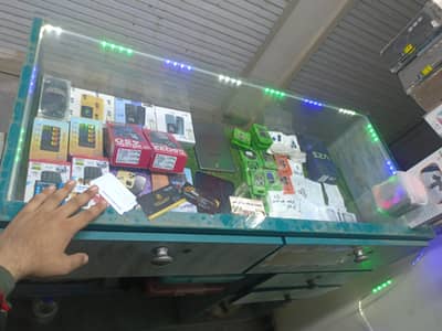 For mobile shop counter