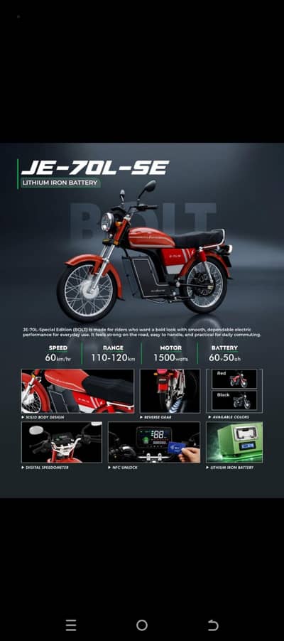 Jolta Pakistan No1 company bike new Special Edition