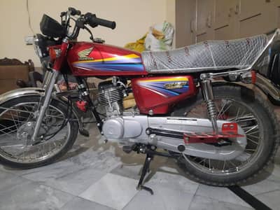 Honda bike 125 CG urgent sale Whatsapp 03 46 01 66 419
