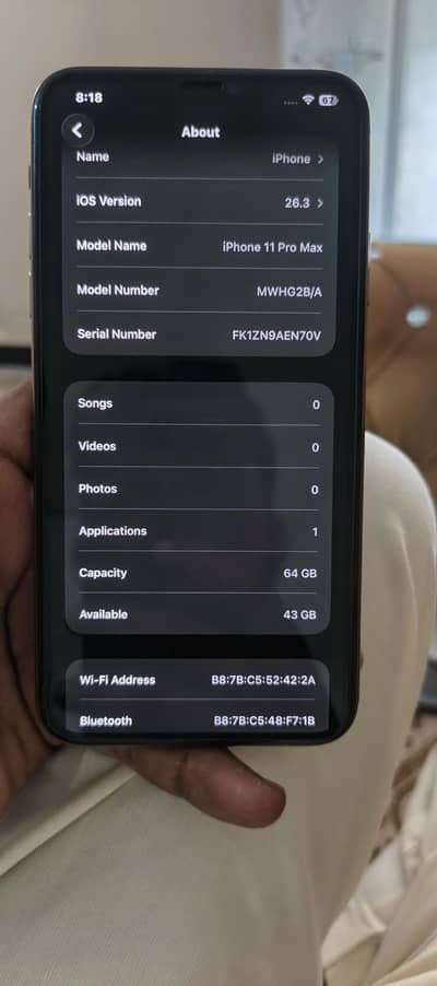 Apple iPhone 11 Pro Max