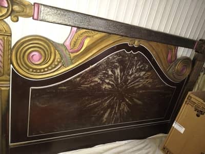 BED and DRESSING TABLE