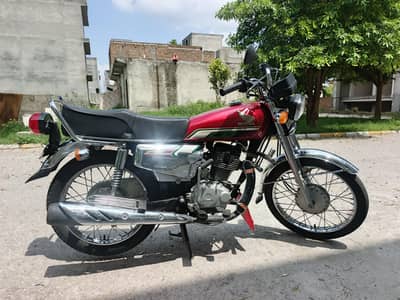 CG 125 Special Edition Silver