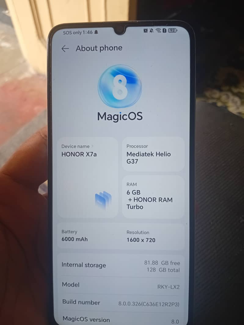 Honor X7a 2