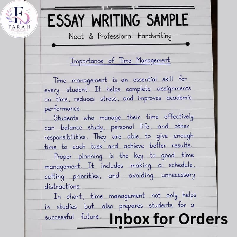 Handwritten assignment writer 1