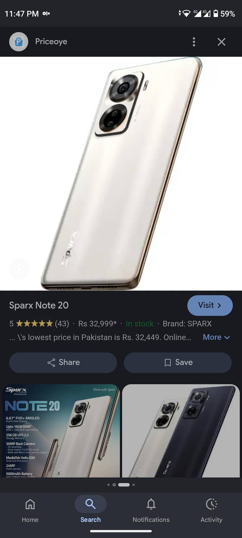 Sparx Note 20 3