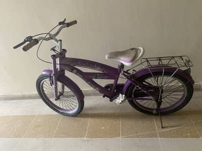 Girls Elsa aona Cute Bicycle for Sale - Kids Purple Cycle