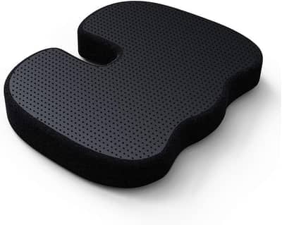 Foam Orthopedic Wedge Seat Cushion, Non-Slip Coccyx Pad, Pain Relief