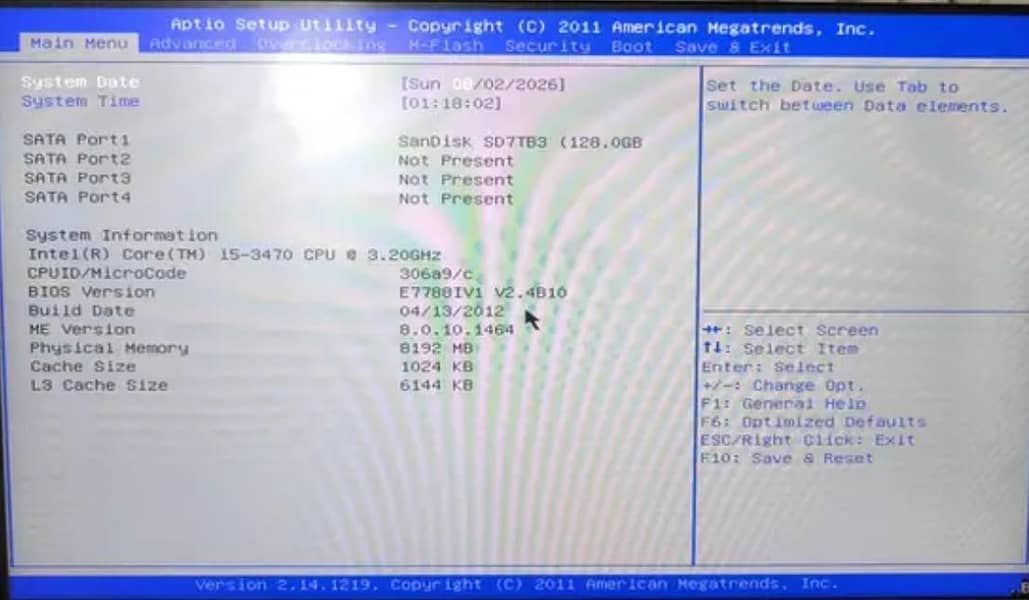 PC Core i5 Computer 3rd Generation 7