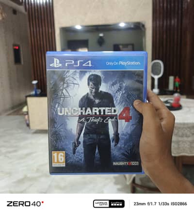 uncharted 4 for sell not online rupees only cash