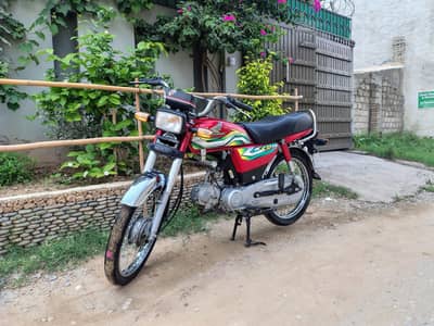 Honda CD70 2023 Model in Good Condition