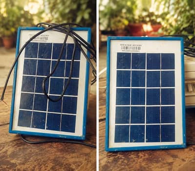 Mini Solar Panel 5V (8/10 Condition) - Best for DIY Projects & Toys