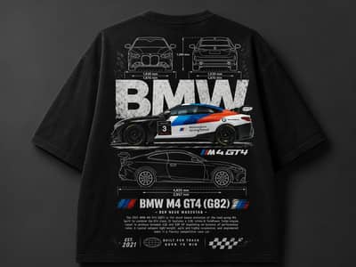 bmw  t shirt design