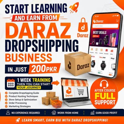 daraz droppshipping course