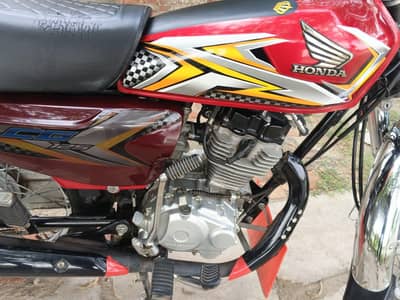 Honda CG 125 (24/25 Model) – 100% Genuine – Honda Maintained