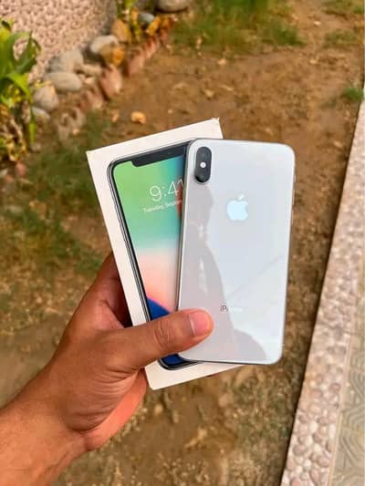 Iphone X pta approved 256gb My WhatsApp number 03093713755