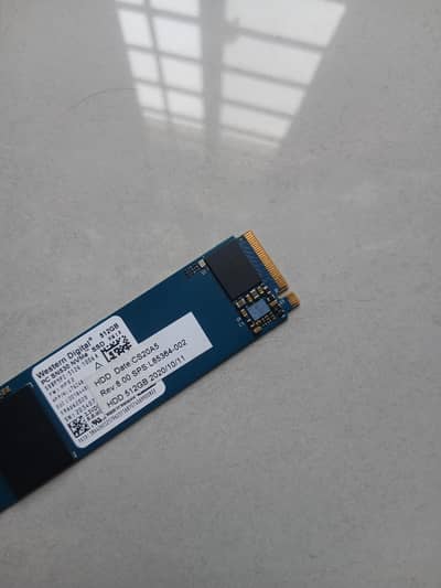 Western Digital SSD 512 GB NVME