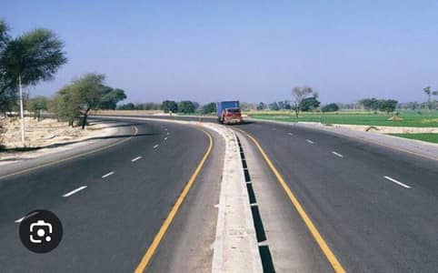 6376 Kanals Of Land With 50 Acer Front On Indus Highway At Triborder Location Near District KASHMORE IN PUNJAB. 124 Acre Commercial Area Approved