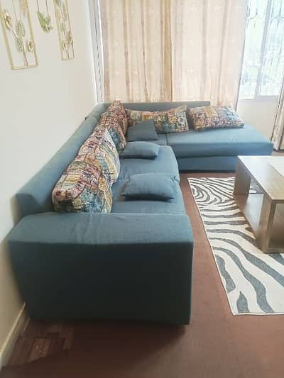 L shaped sofa