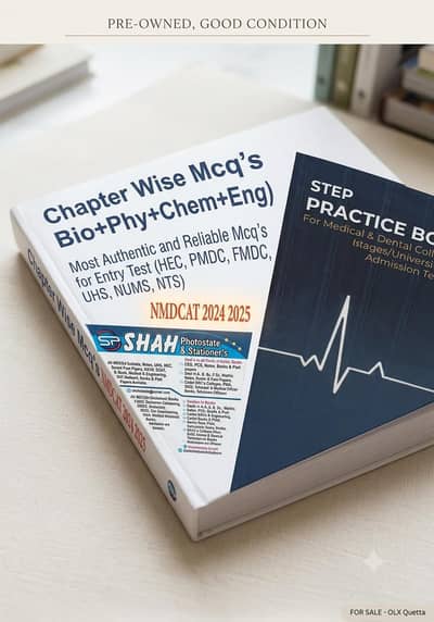 MDCAT Practice Book -  New Condition. 879 pages