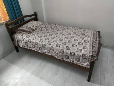 Large Custom Sized Single Bed with Mattress