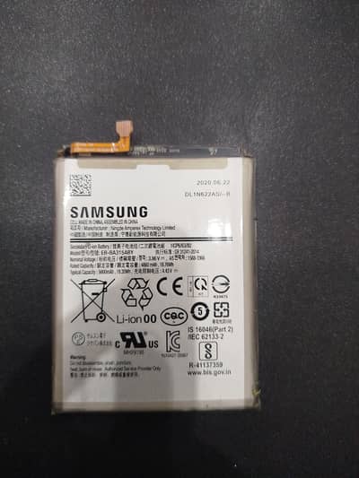 Samsung Mobile A31 Battery only