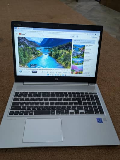 HP ProBook 450 G6  Slim Laptop  4GB RAM  256GB  Fingerprint  1080p