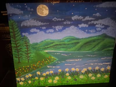 handcrafted painting