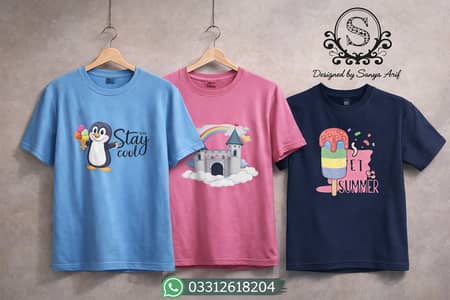Boys and girls T shirts