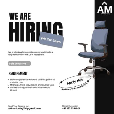 we are Hiring Real Estate Agents on Commission Based