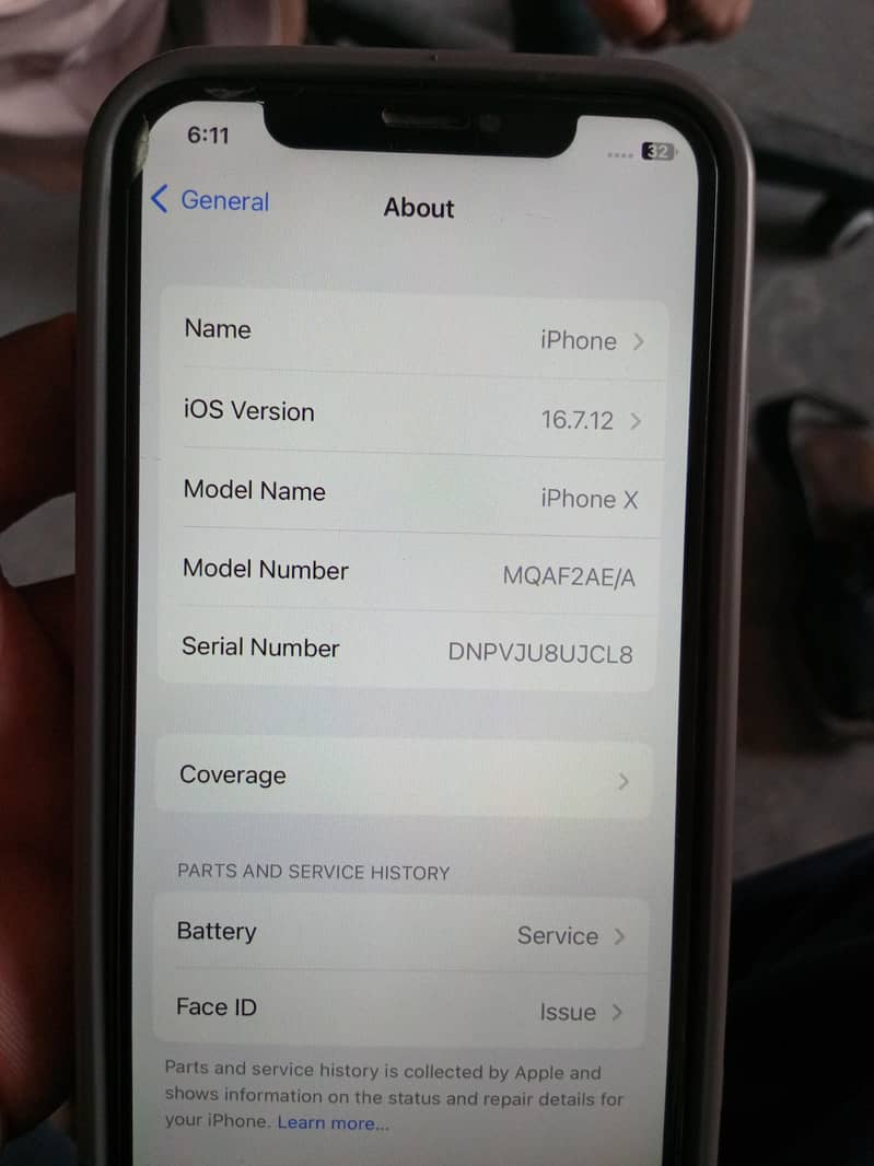 Apple iPhone X 8
