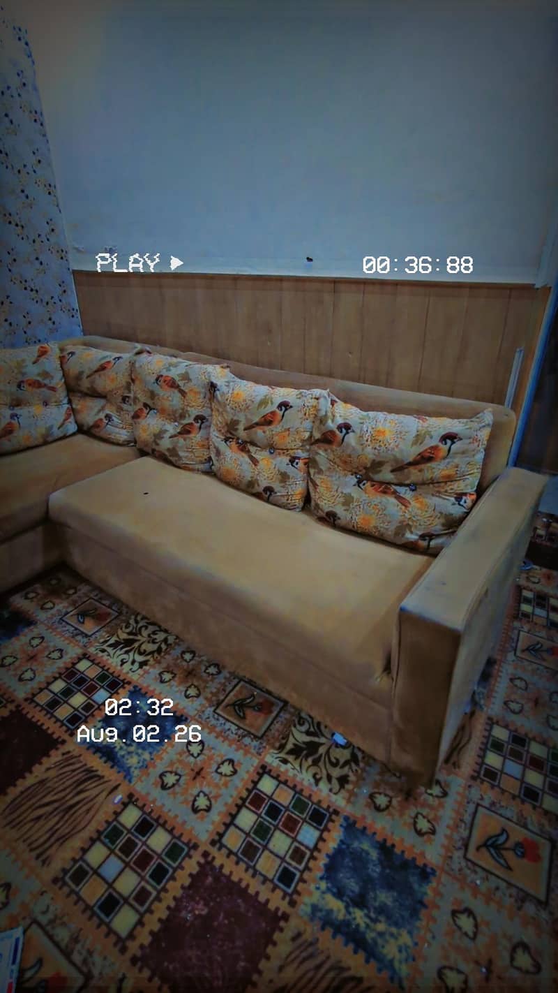 L shape corner sofa 1