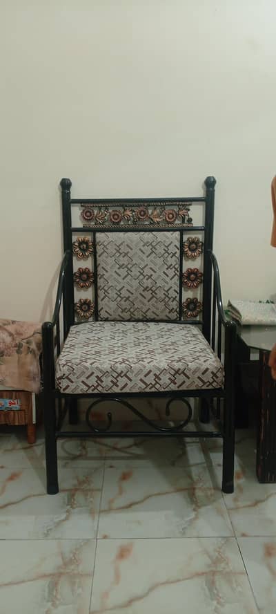 iron sofa