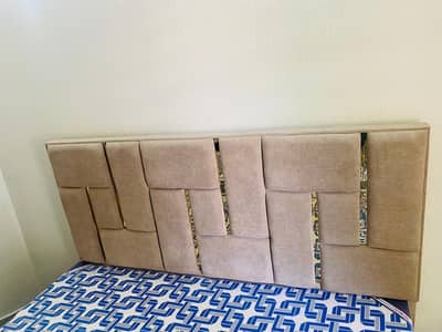 Double bed with mattress
