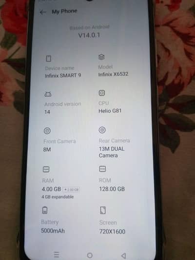 Infinix smart 9