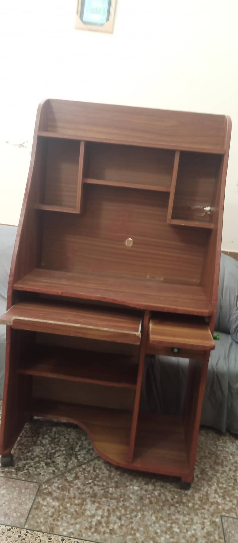 Solid Wooden Study Desk | Computer Table | Good Condition 2